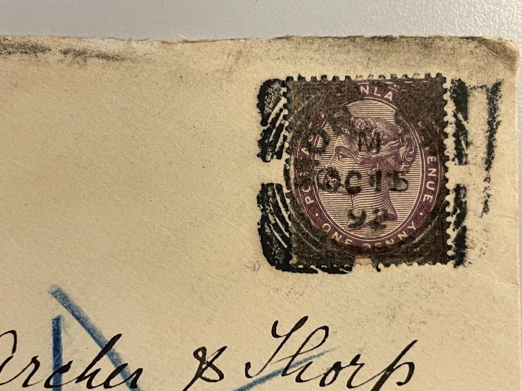 Tutti i francobolli: 1892 1d LILAC Stamp Herbert Bolt Morpeth Circular Square – Usato da Küssnacht am Rigi venduto da POSTOMASTER 1