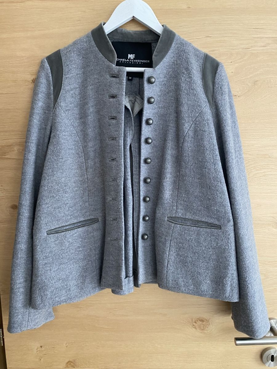 Cappotti: Michaela Feyrsinger Damen Wolle kurzer Mantel – Nuovo e nell'imballaggio originale da Rorschach venduto da lvi_p29s