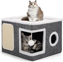 Faltbares Katzenhaus Indoor große Katzen