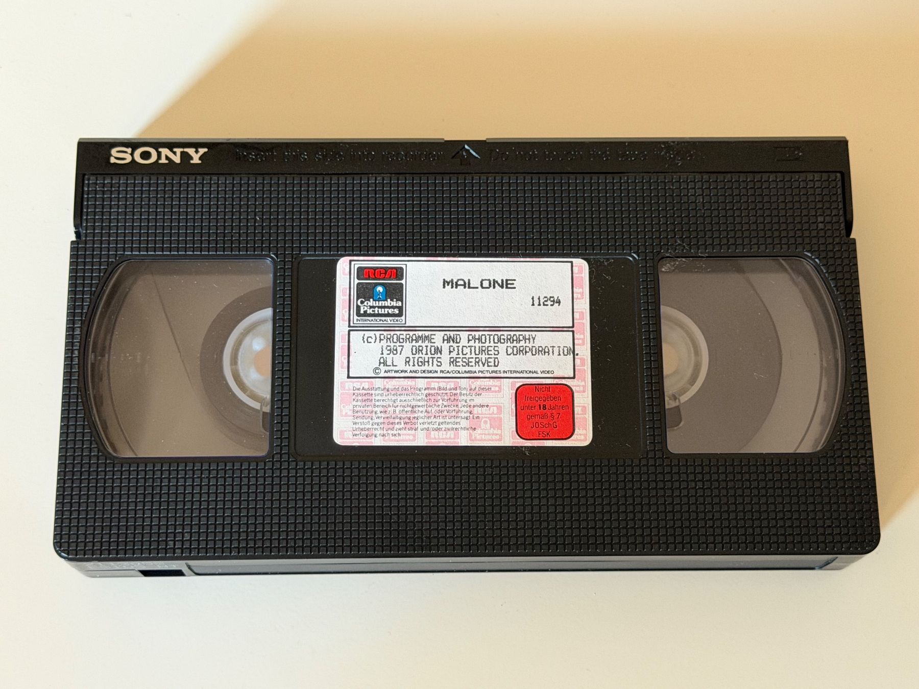Tutti i VHS: VHS Film Malone Burt Reynolds Action – Usato da Altstätten SG venduto da sheamus 3