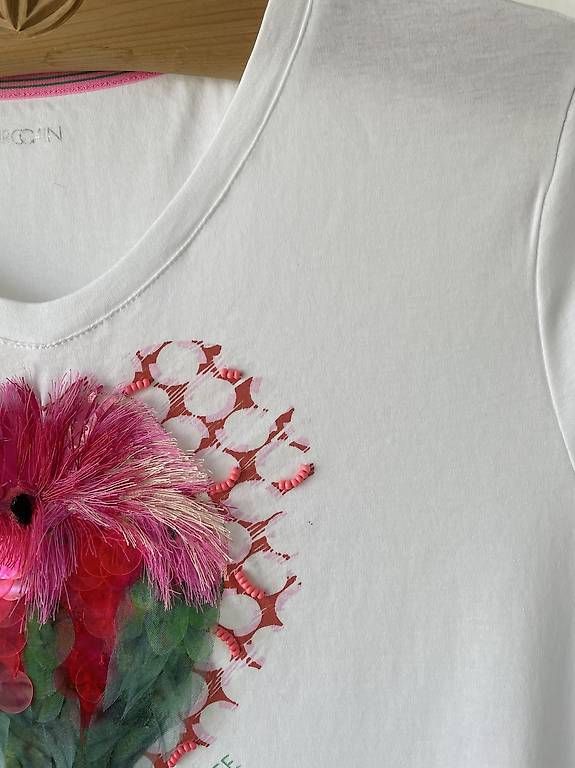 T-Shirts: Marc Cain T-Shirt mit Motiv – Gebraucht aus Meisterschwanden von xX3000Xx 2