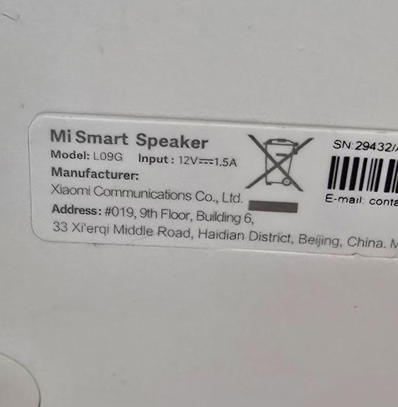 Xiaomi Lautsprecher: Xiaomi Mi Smart Speaker Lautsprecher – Gebraucht aus Steffisburg von Roman_Pid 2