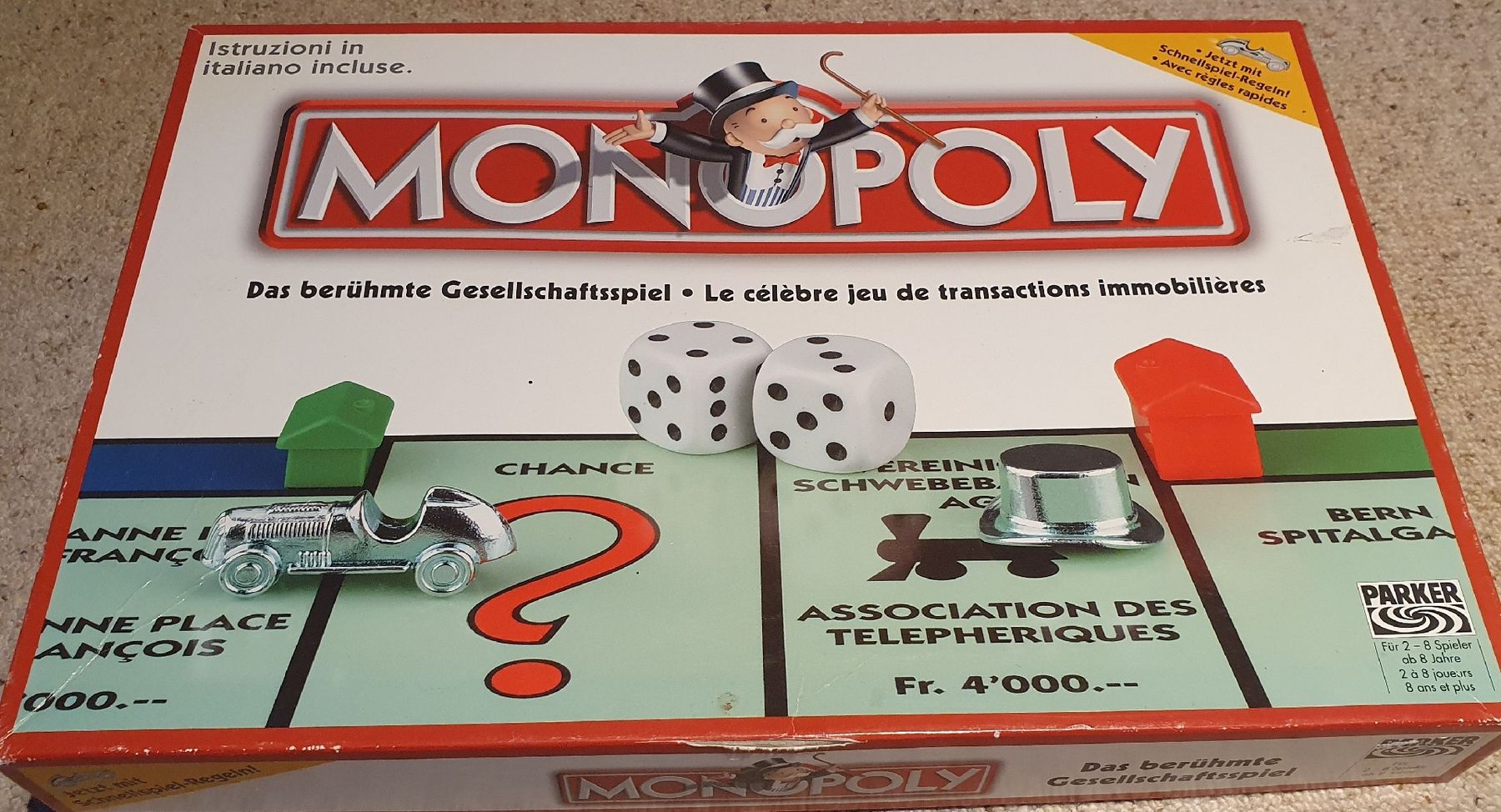Parker Giochi: Monopoly Classic Board Game – Usato da Sirnach venduto da eftix