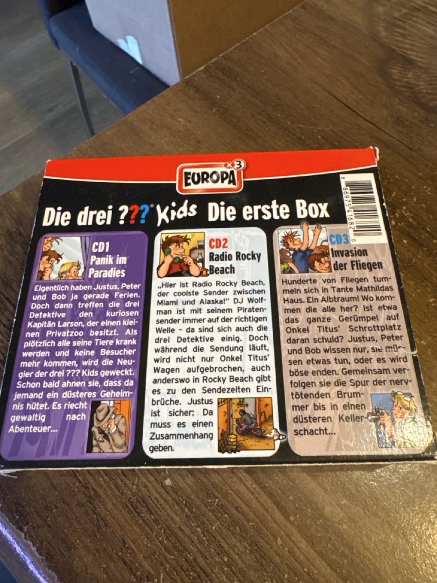 CDs: Drei Fragezeichen Kids die erste Box – Gebraucht aus Grossaffoltern von sherry73 1