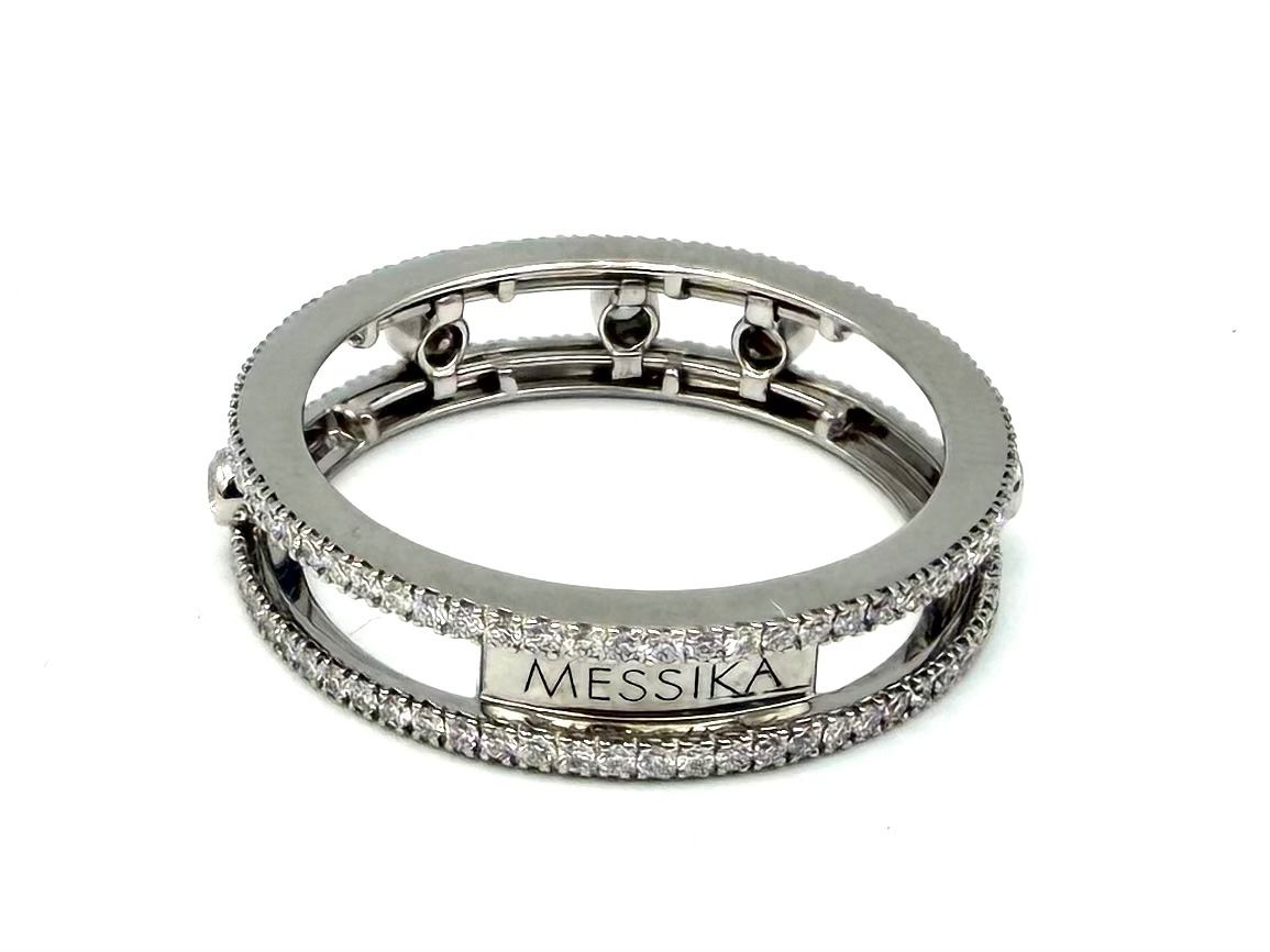 Messika Ringe: MESSIKA. Bague "Fine Move Romane Pavée", bague diamants – Gebraucht aus Renens VD von Diademe.sarl 6