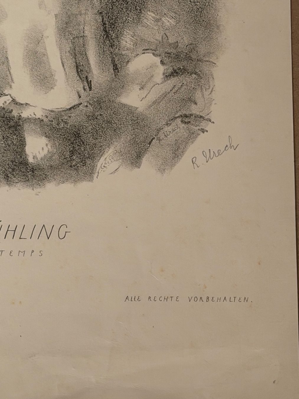 Dipinti: Rudolf URECH Signierte Litho – Usato da Basel venduto da PAUL_ART 4