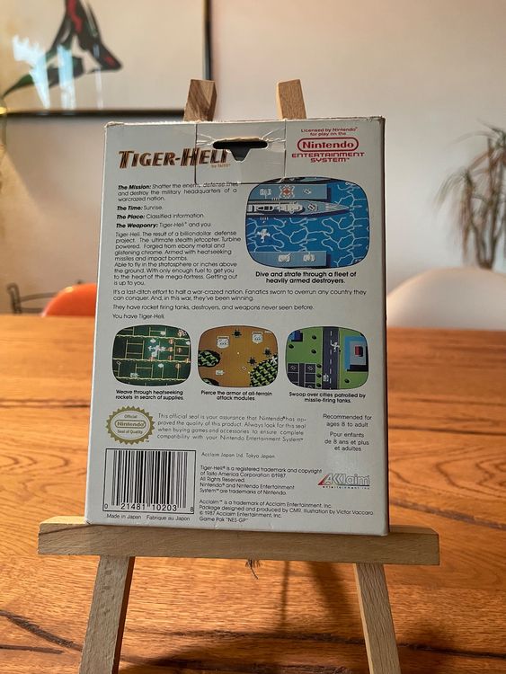 Nintendo Giochi: Tiger-Heli - Nintendo NES - in OVP – Usato da Zuerich venduto da DORSl 1