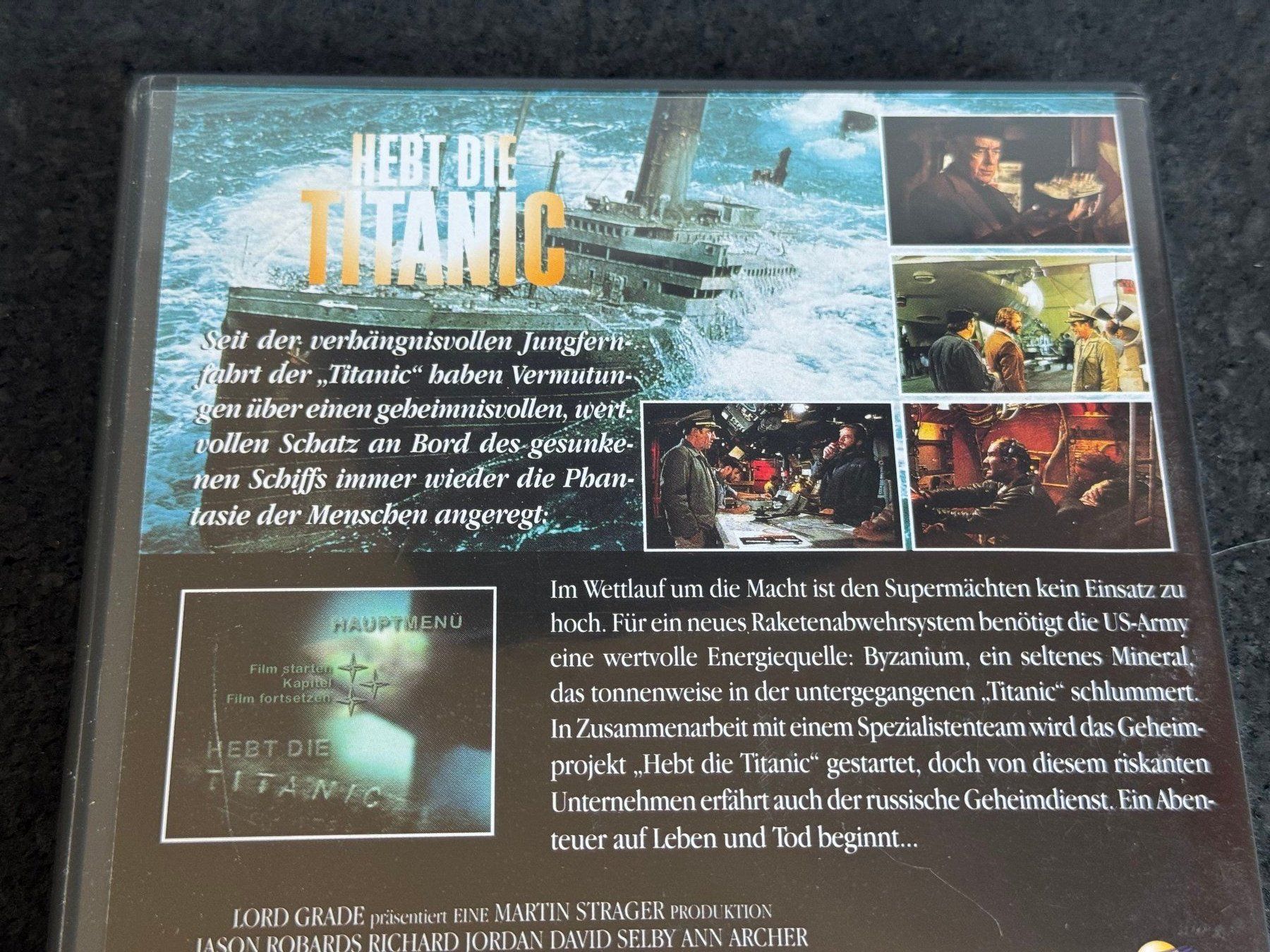 Tutti i DVDs: Hebt die Titanic DVD DE – Usato da Fribourg venduto da tschjoly 2