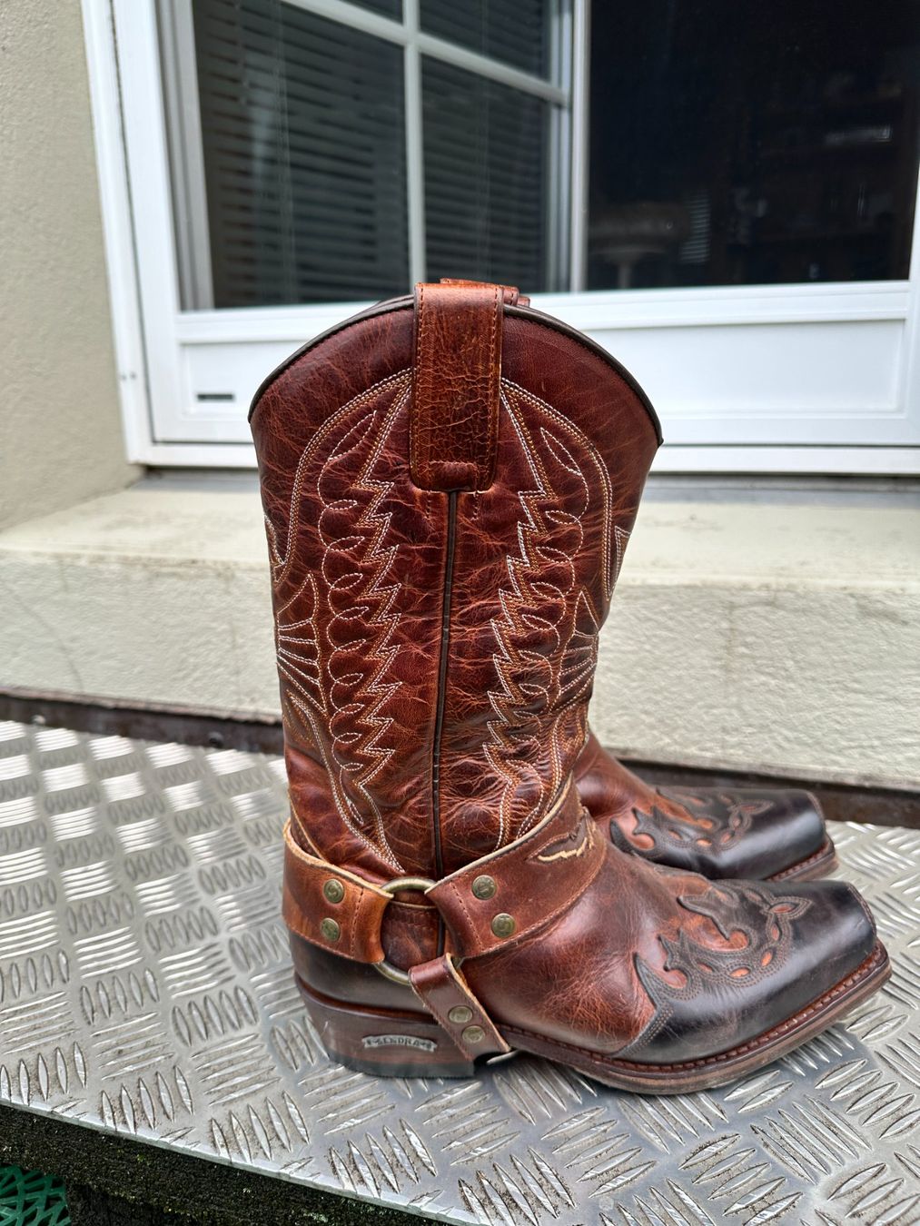 Sendra Herrenschuhe: Sendra Biker Cowboy Boots Stiefel Gr. 41 – Neu (gemäss Beschreibung) aus Gümmenen von FelizitasHermann 2