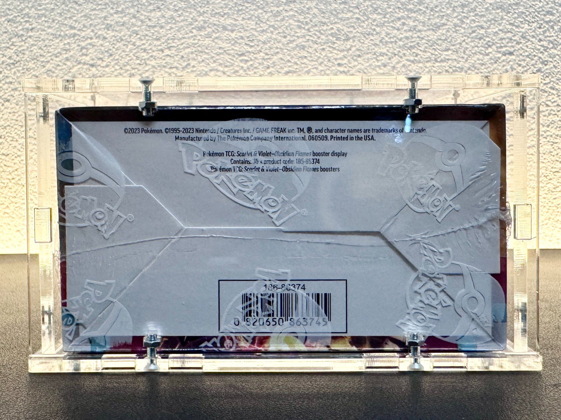 Pokémon Carte collezionabili: Pokémon Obsidian Flames Display EN OVP + Acrylbox – Nuovo e nell'imballaggio originale da Schlatt TG venduto da catch_up 7