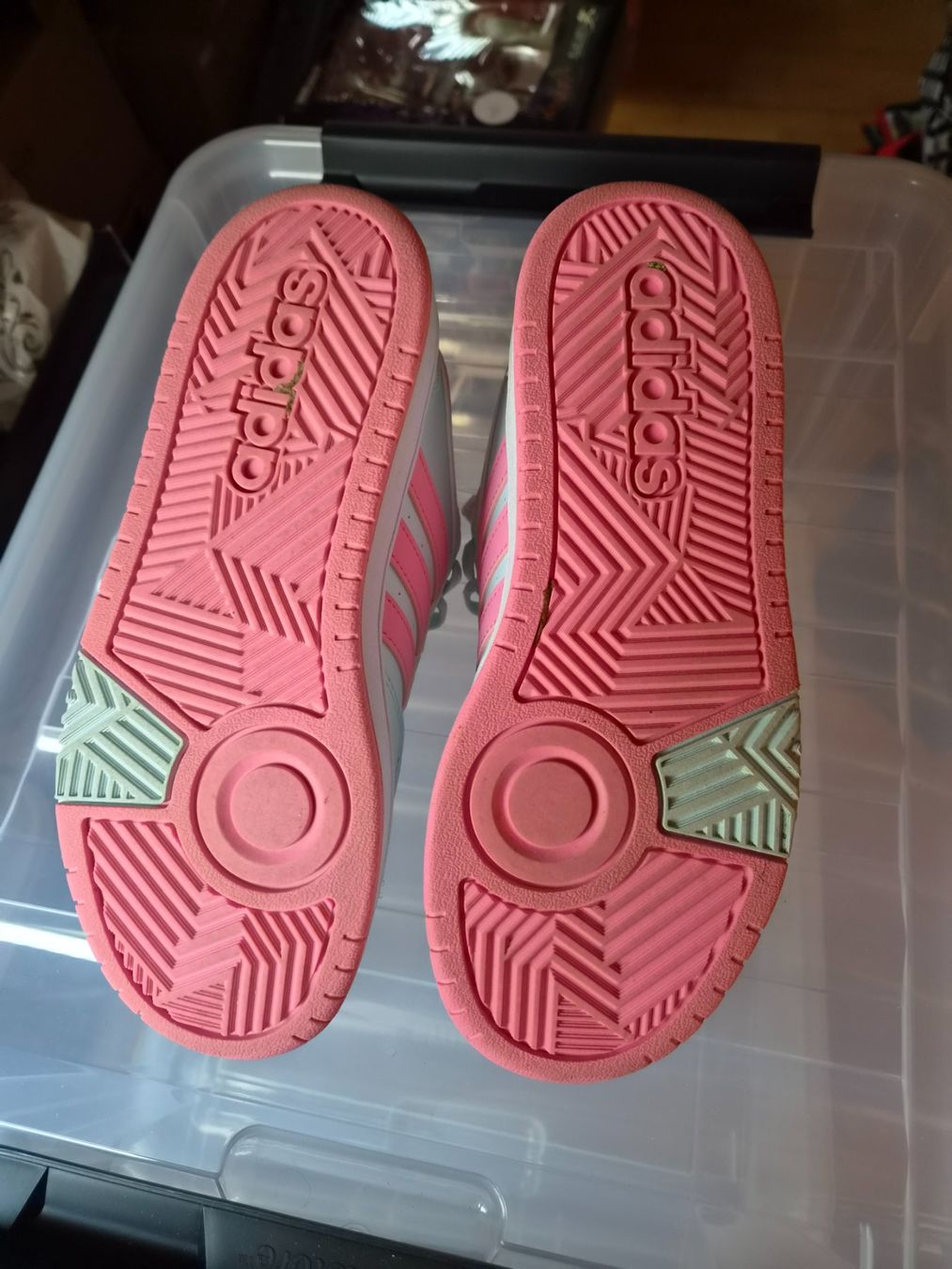 Adidas Scarpe da donna: Adidas Sneaker Damen Gr. 36 mint/pink – Usato da Sisseln AG venduto da schenk-figuren 2