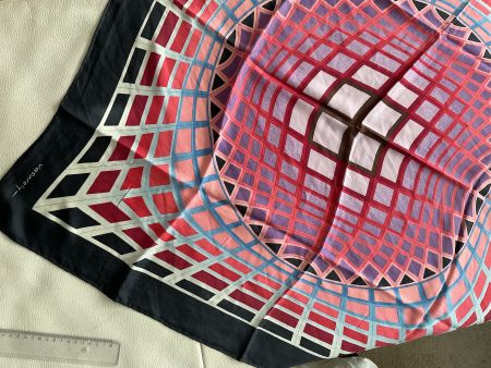 Vasarely Art Seide Foulard