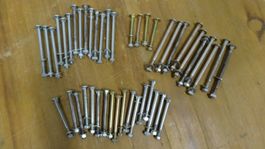 40 Schlossschrauben 140 / 120 / 100 / 90 / 80mm / M8 Gewinde