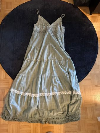 Leichtes Boho Sommerkleid S, lang, wunderschön!