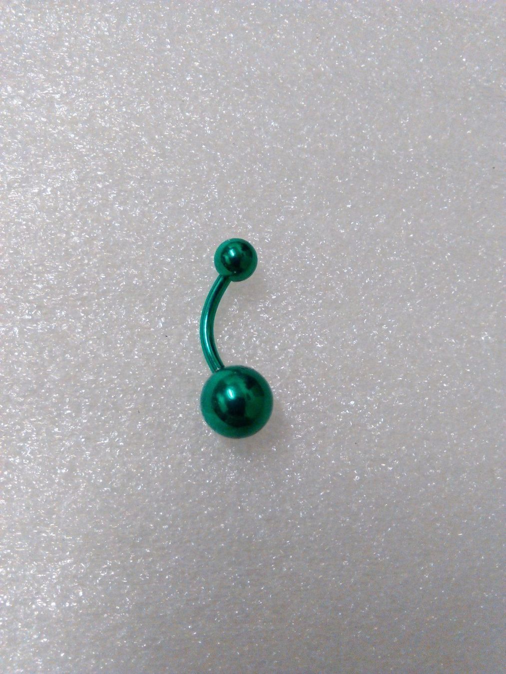 Piercingschmuck: EDELSTHAL BAUCHNABELPIERCING;GRÜN – Neu (gemäss Beschreibung) aus Basel von bijoutrie_4 3