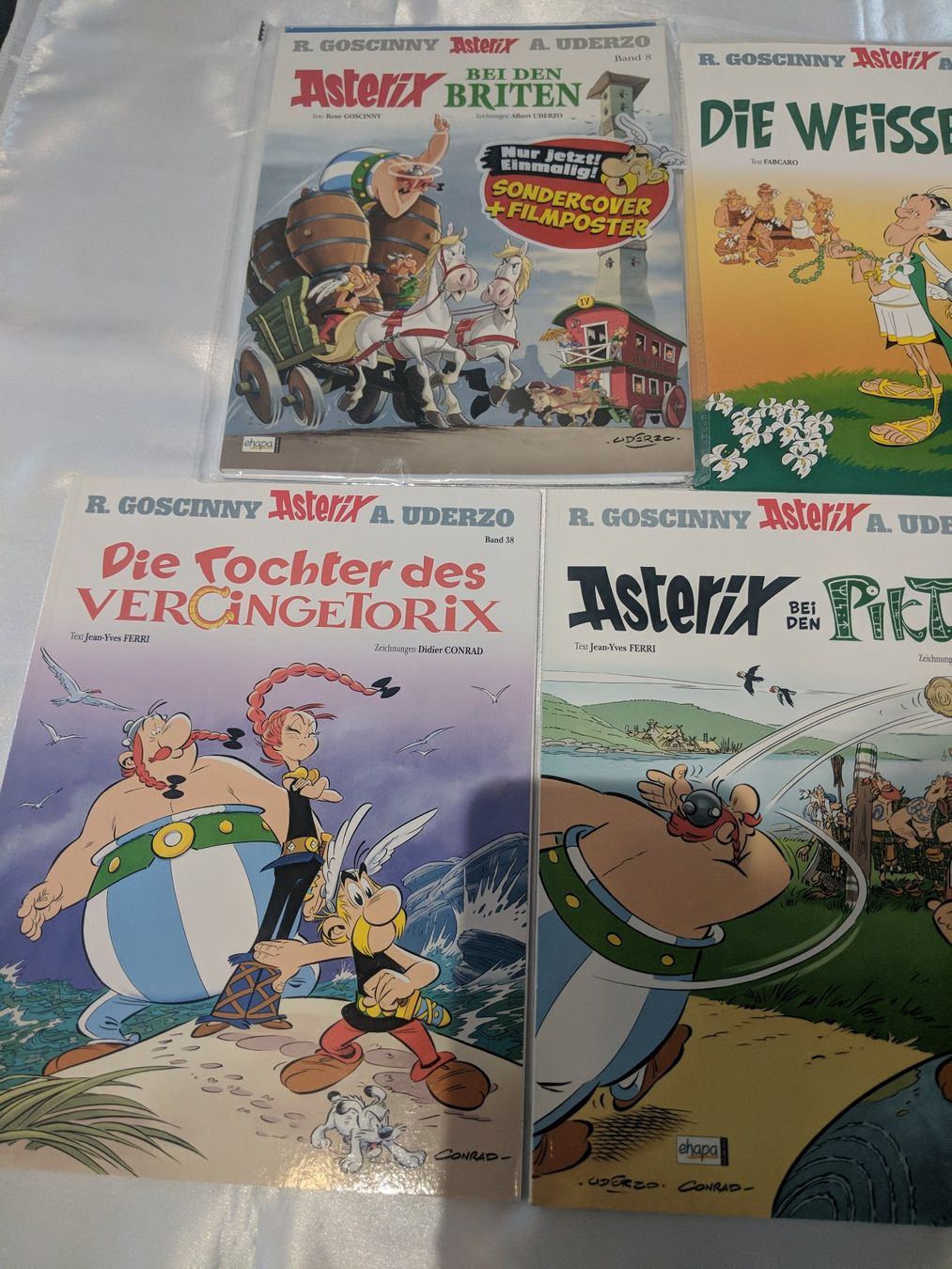 Fumetti: 6 Asterix + Obelix + Idefix NEUWARE Comics Sammlung – Usato da Hinwil venduto da Manu71 1