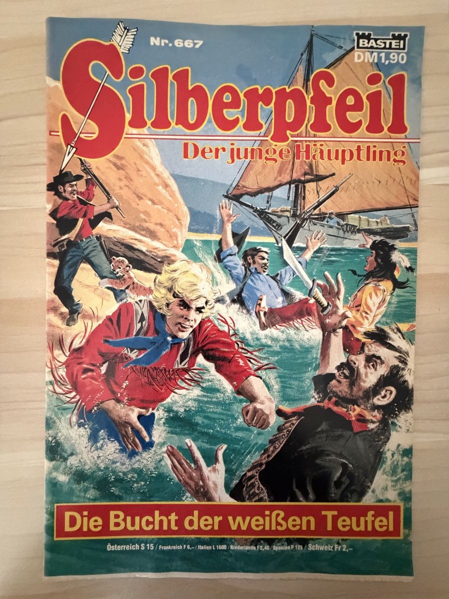 Fumetti: Silberpfeil Bastei Heft 667, Silberpfeil Poster – Nuovo (secondo la descrizione) da Kehrsatz venduto da Raboy