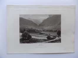 Brig Aquatinta von Geiser