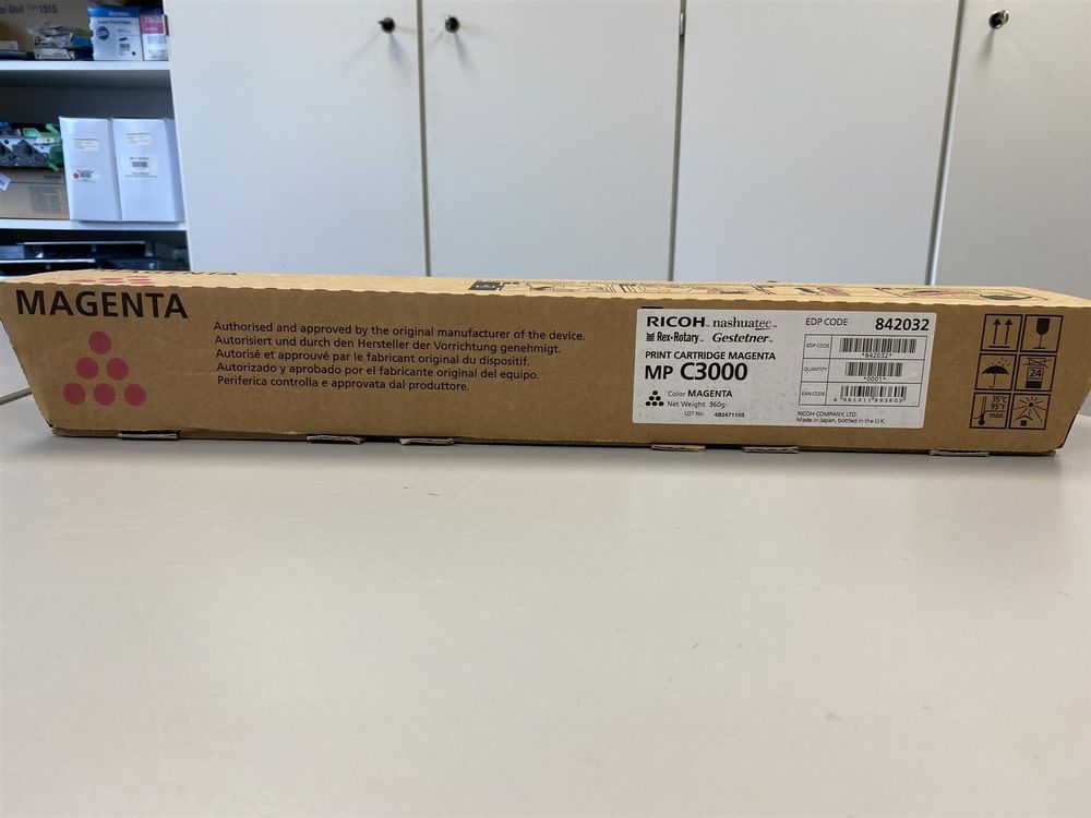 3 Toner Originali Kyocera Per Stampante MP C3000 - 841338, 841340, 841341 - Nuovi