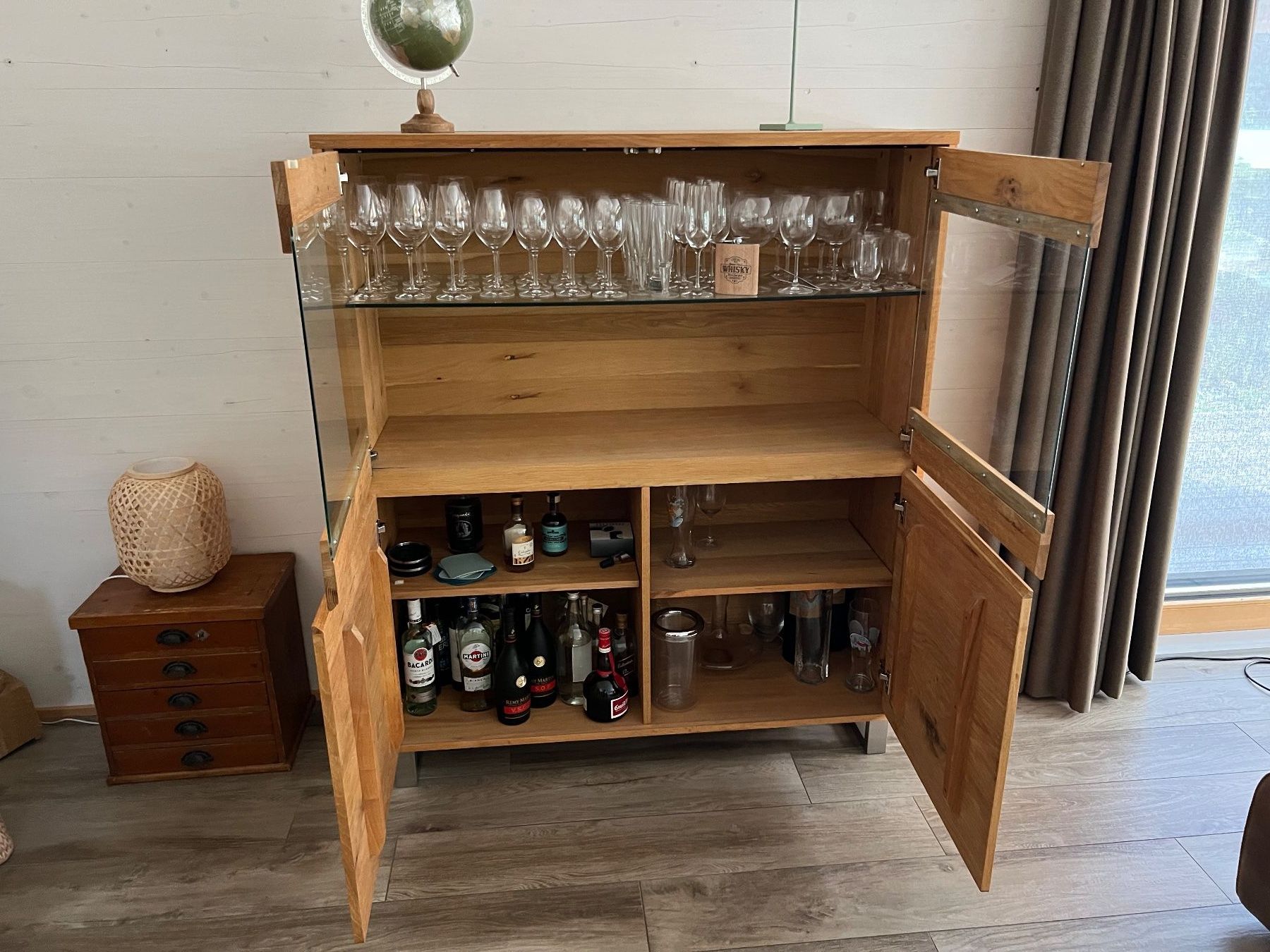 Vetrine: Siedeboard / Vitrine, Massivholz Eiche – Usato da Merzligen venduto da Paxi01 2