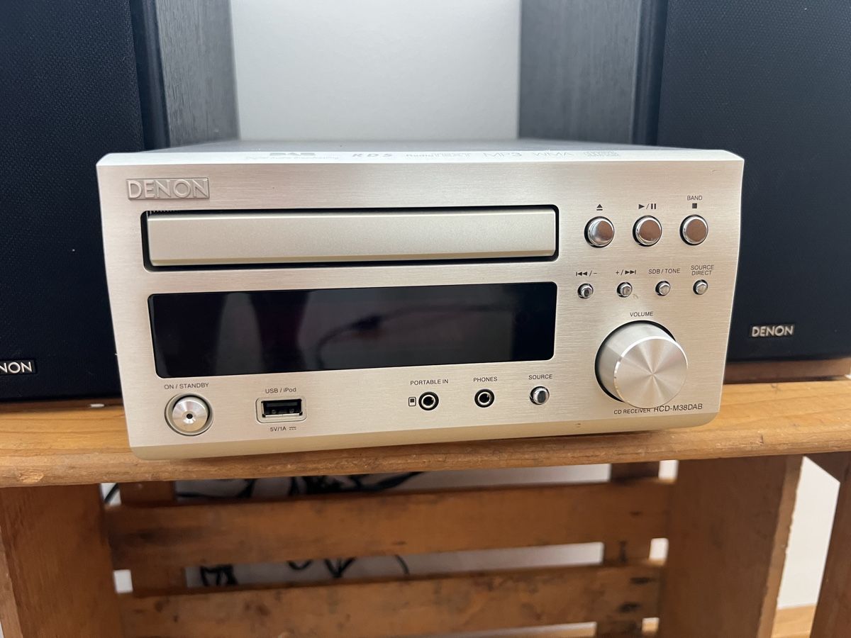 Denon Ricevitori: Denon CD Receiver M38DAB Anlage silber  – Usato da Winterthur venduto da schenker02 1