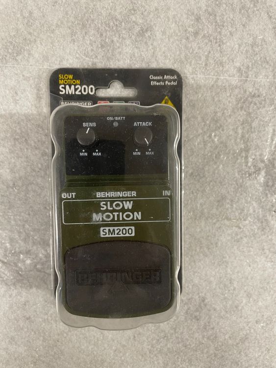 Behringer SM200 Slow Motion – Rarität – NEU in OVP – Nachlas (Gebraucht ...