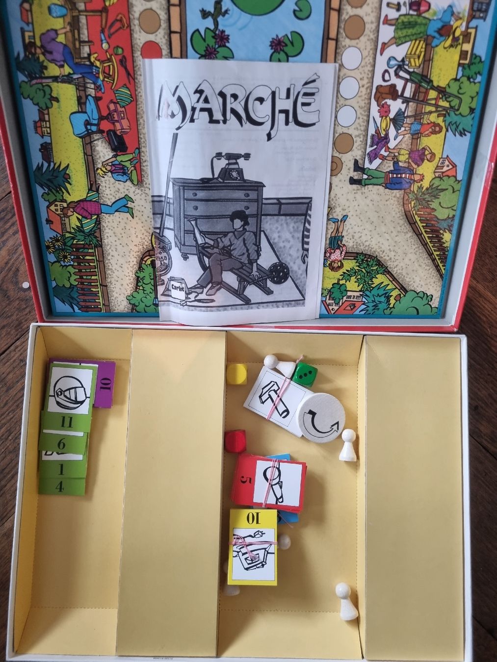 Carlit Giochi: Jeu de société "Marché aux puces" Carlit – Usato da Fribourg venduto da jarmilka 4