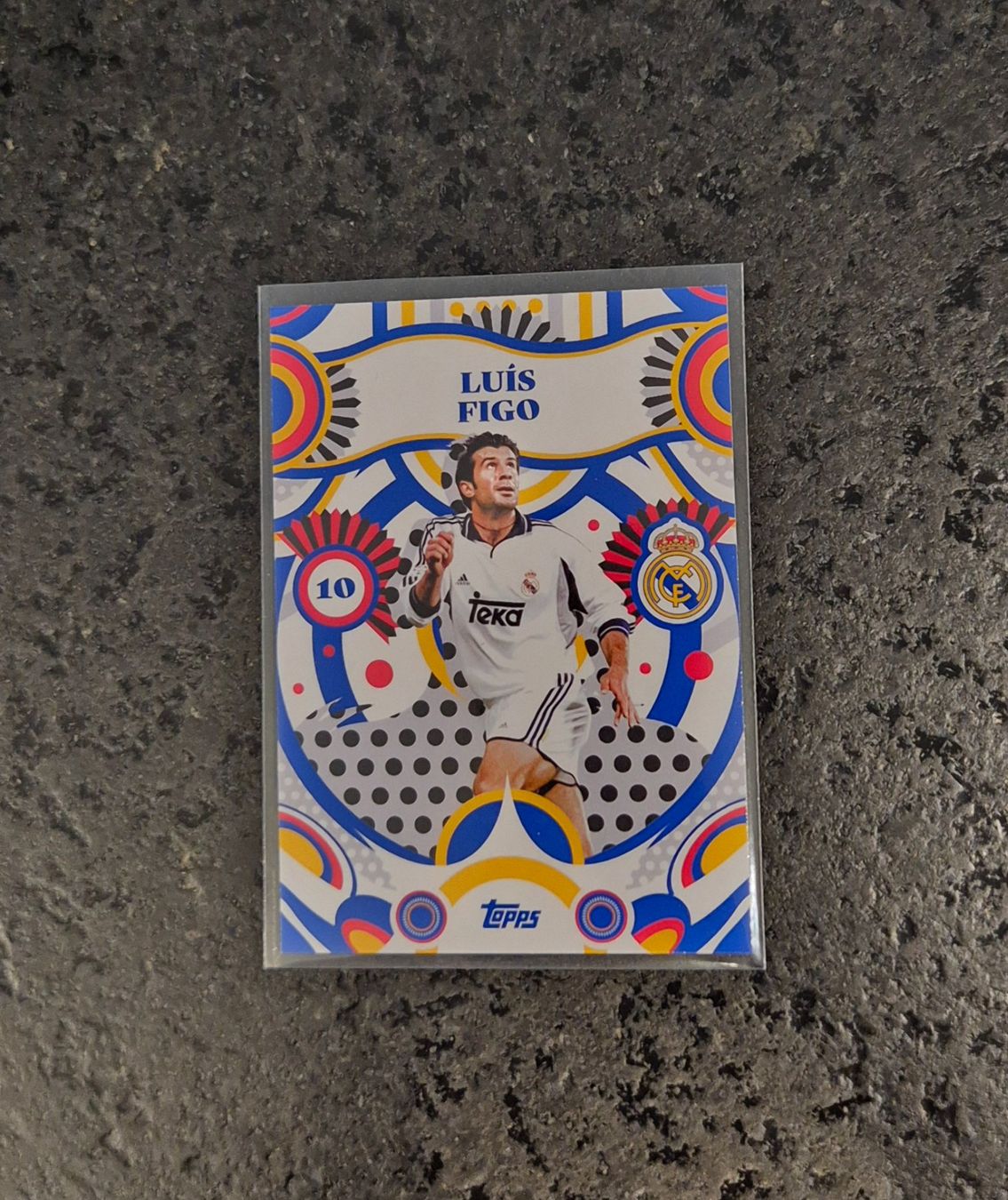 Topps Carte collezionabili: Luis Figo - Real Madrid - Topps – Nuovo (secondo la descrizione) da Burg AG venduto da Danoe