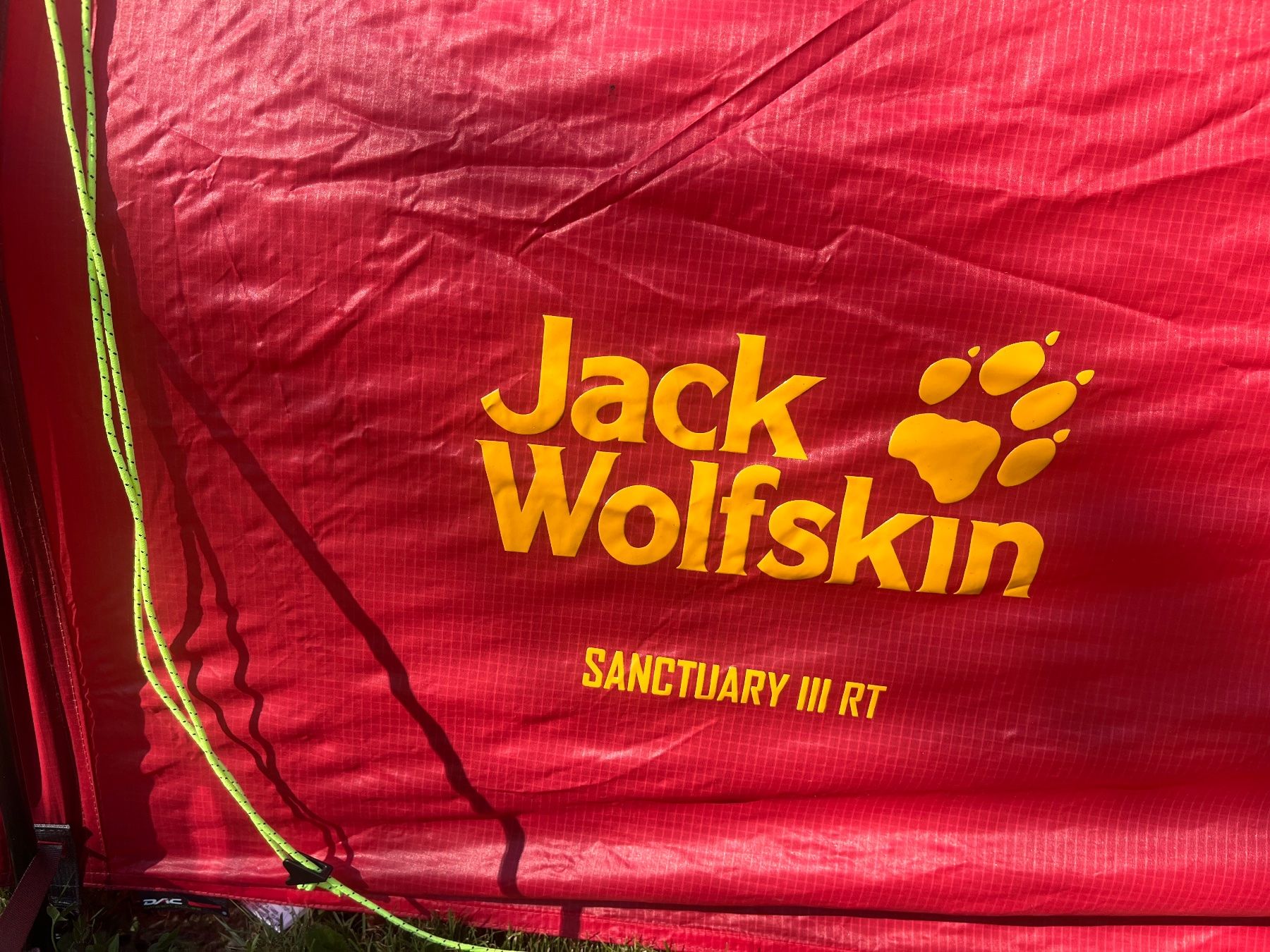 Jack Wolfskin Tende : Zelt Jack Wolfskin Sanctuary III RT – Usato da Bibern SO venduto da buffalo14 5