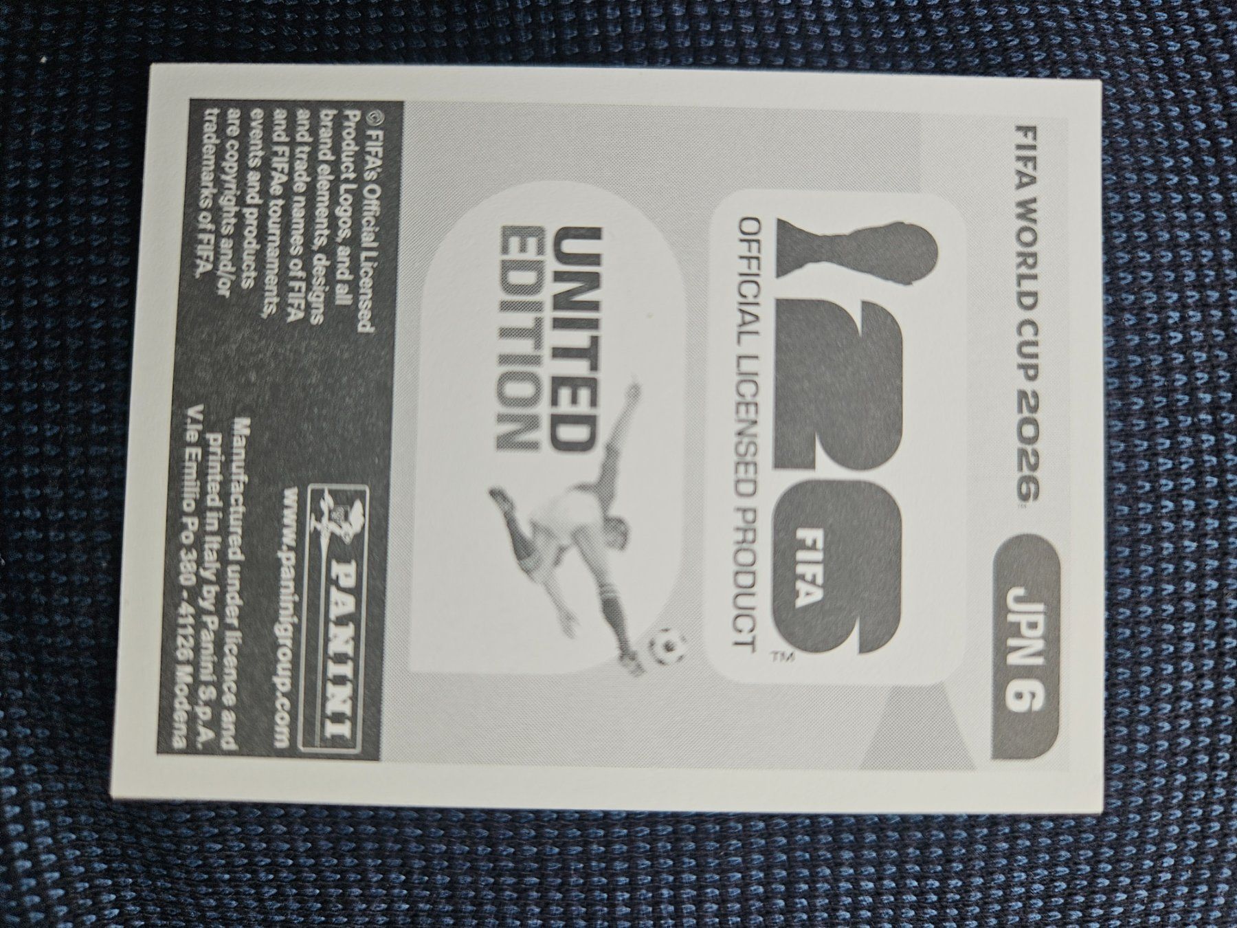 Panini Cartes à collectionner: JPN 6 – D'occasion à Würenlingen par Dinli 1