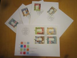 Lot A 2002 Automatenmarken CH serie und einzeln