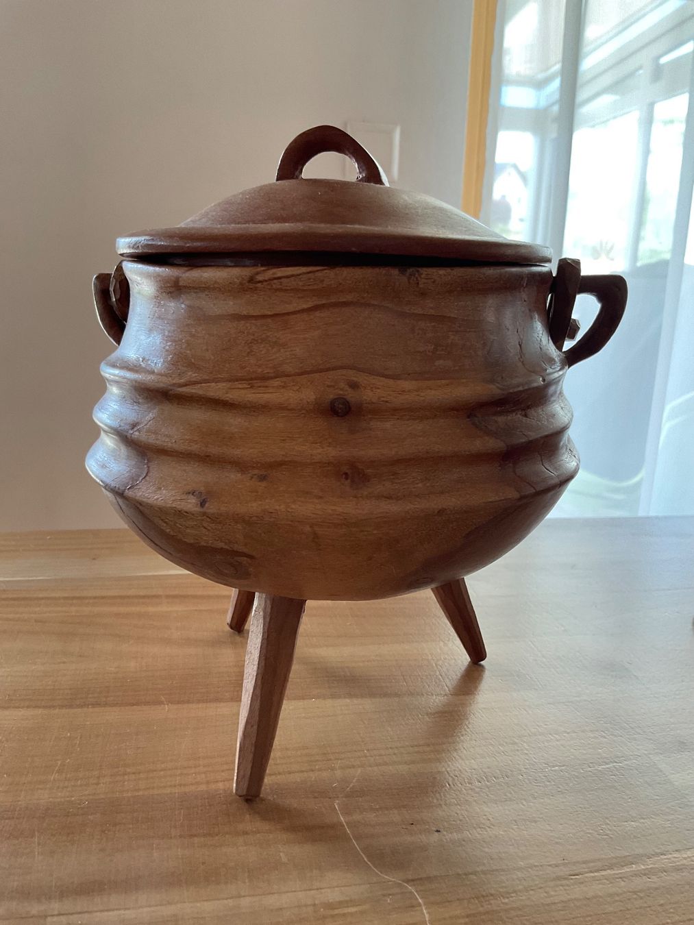 Pentole: Topf mit Deckel aus Holz – Usato da Rümlang venduto da euqinom16 4