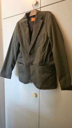 Blazer Hugo Boss verde oliva tg.52 ITA