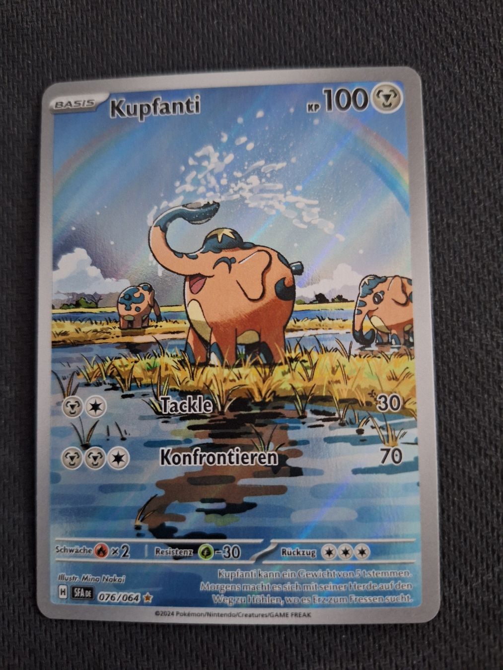 Pokémon Carte collezionabili: Pokemon Karte (SFA 76) – Nuovo (secondo la descrizione) da Obernau venduto da gig_g7j8