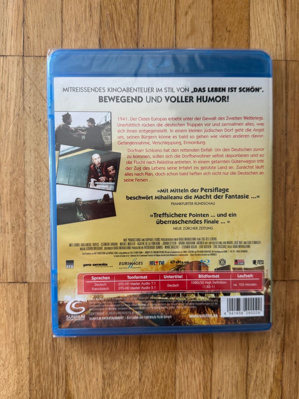 Tutti i DVDs: ZUG DES LEBENS. (BLU-RAY/OVP) – Nuovo e nell'imballaggio originale da Basel venduto da san_2qlq 1