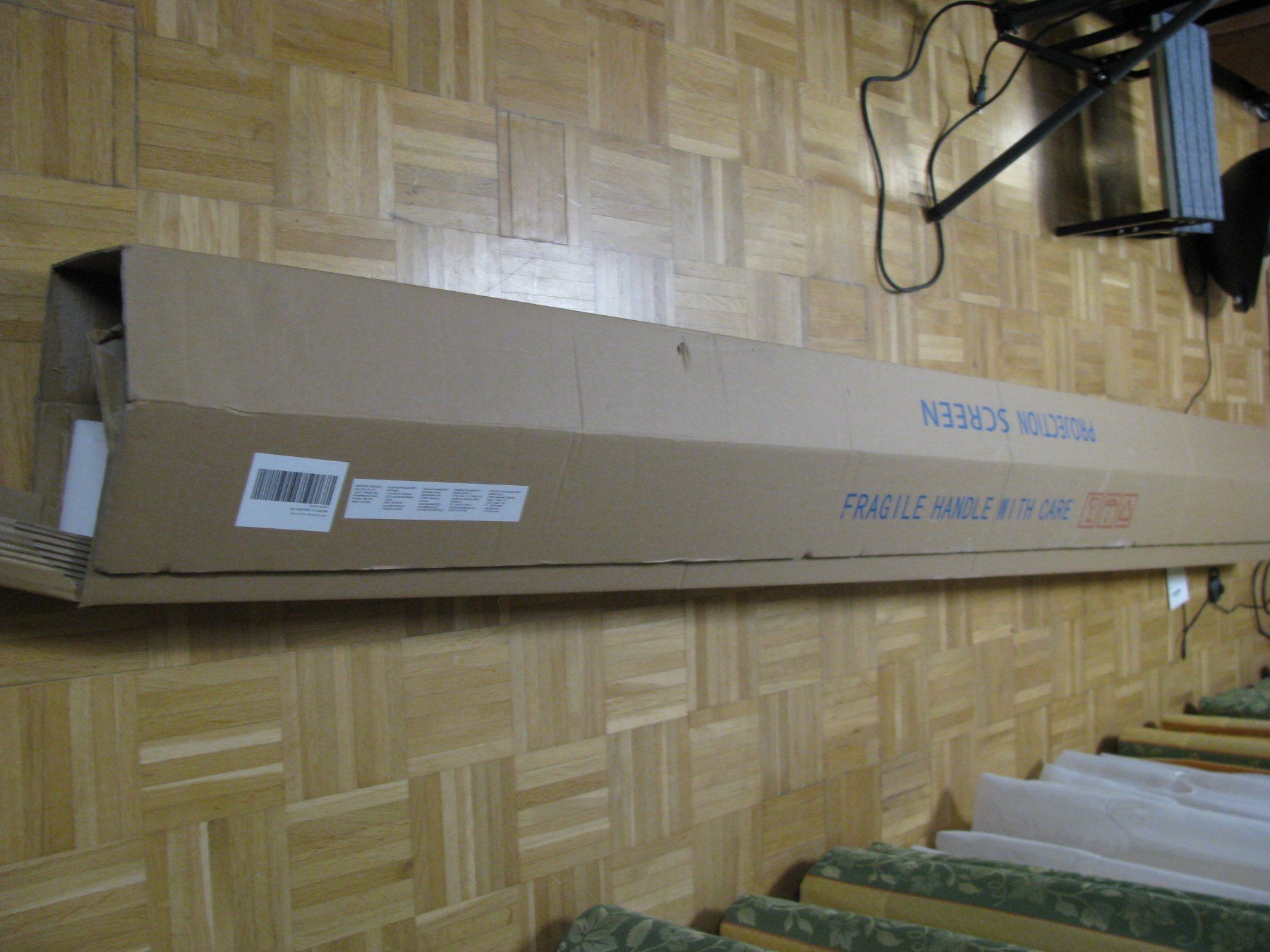 Home Cinema: Projektions Leinwand 120" – Nuovo e nell'imballaggio originale da Bottmingen venduto da Hels 3