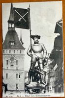 Bern - Detail vom Schützenbrunnen 1906