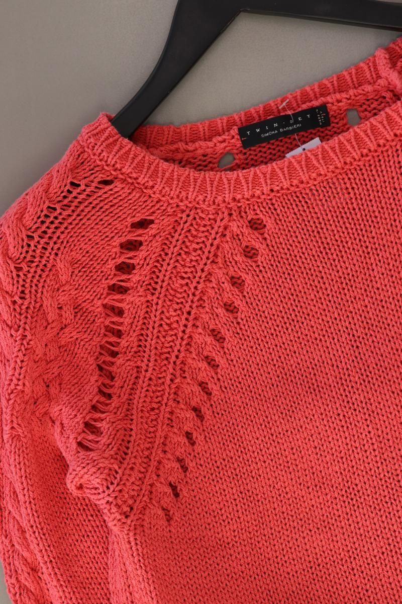Maglioni & Felpe: Twin Set Grobstrickpullover Gr. M rot – Usato da Neustadt an der Waldnaab venduto da SecondLifeFashion 3