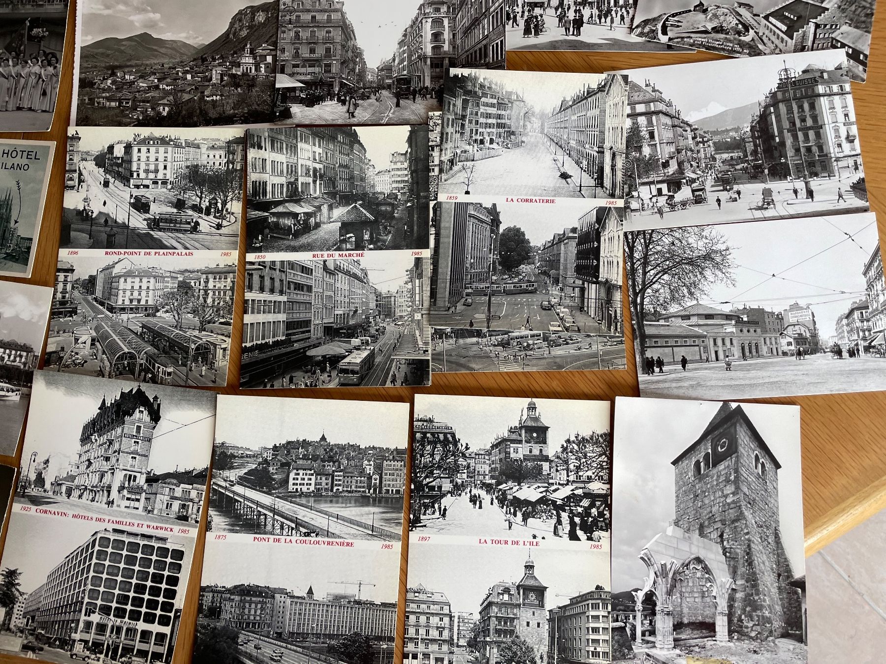 Cartoline postali: 52 cartes N-B Genève... – Usato da Sonceboz-Sombeval venduto da Comment2 3
