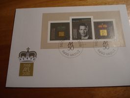 Liechtenstein 2018, 2 FDC Block 50. Geburtstag Erbprinz