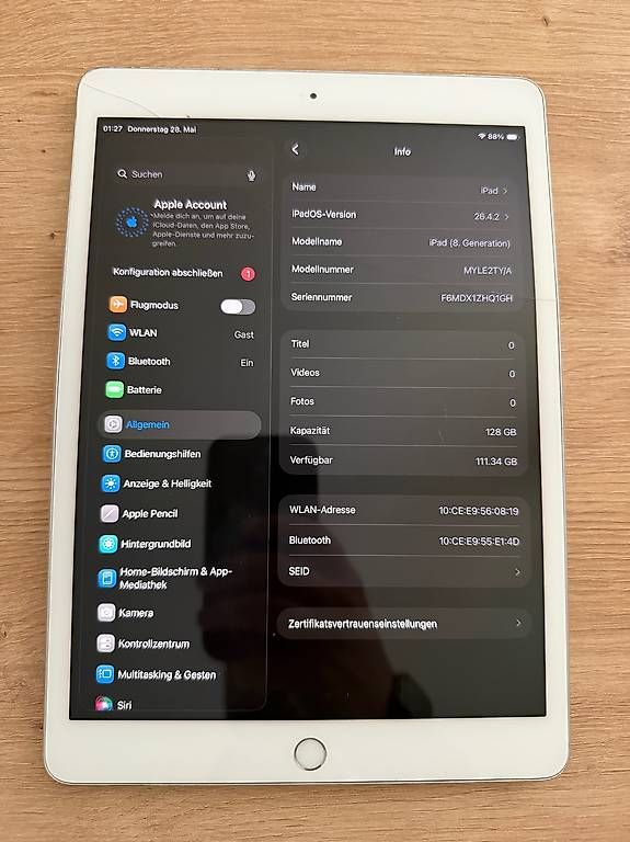 Tablet PC: iPad (Gen. 8, 128 GB) – Usato da St. Gallen venduto da edihida 1