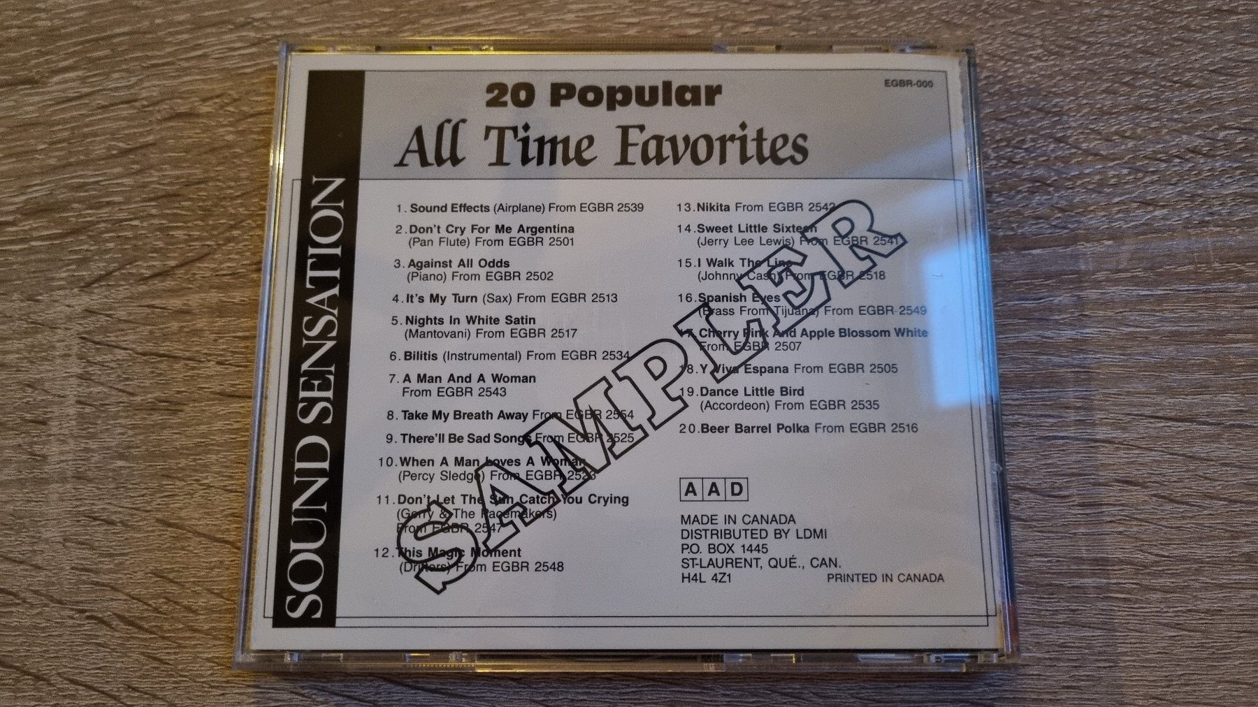 CD: 20 Popular All Time Favorites – Usato da Hagenbuch ZH venduto da lecterr55 2