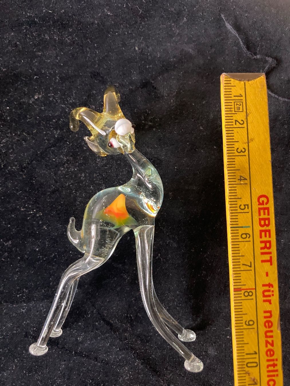 Statuette: 14 bunte, farbige Glas-Tiere – Usato da Zürich venduto da Chaeffeler 3