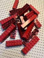 Lego 18x Stein dunkelrot