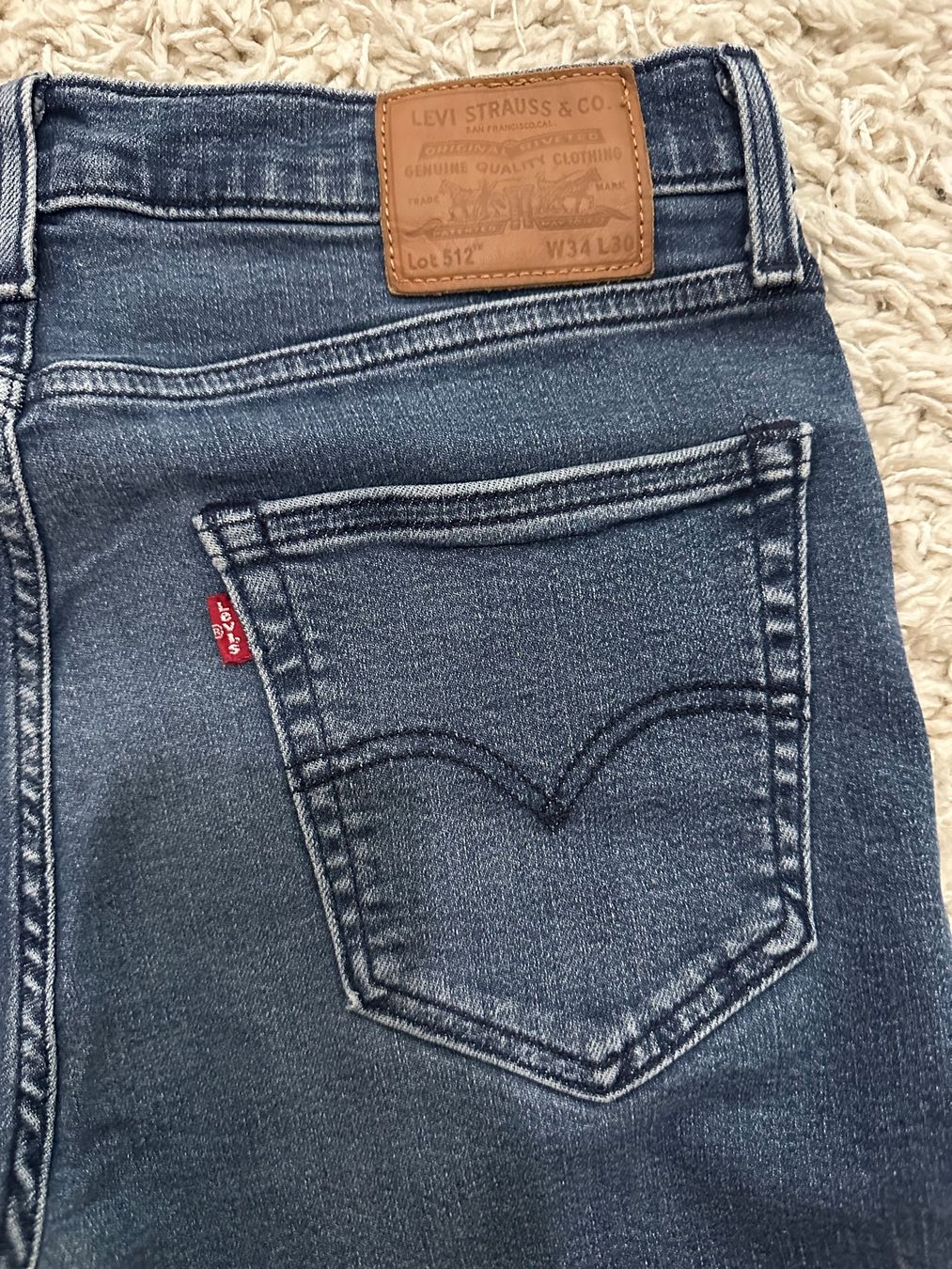 Levi's Jeans: Jeans LEVIS STRAUSS 512 Taille/Grosse W34 L30 – Usato da Bern venduto da BrandVilla 3