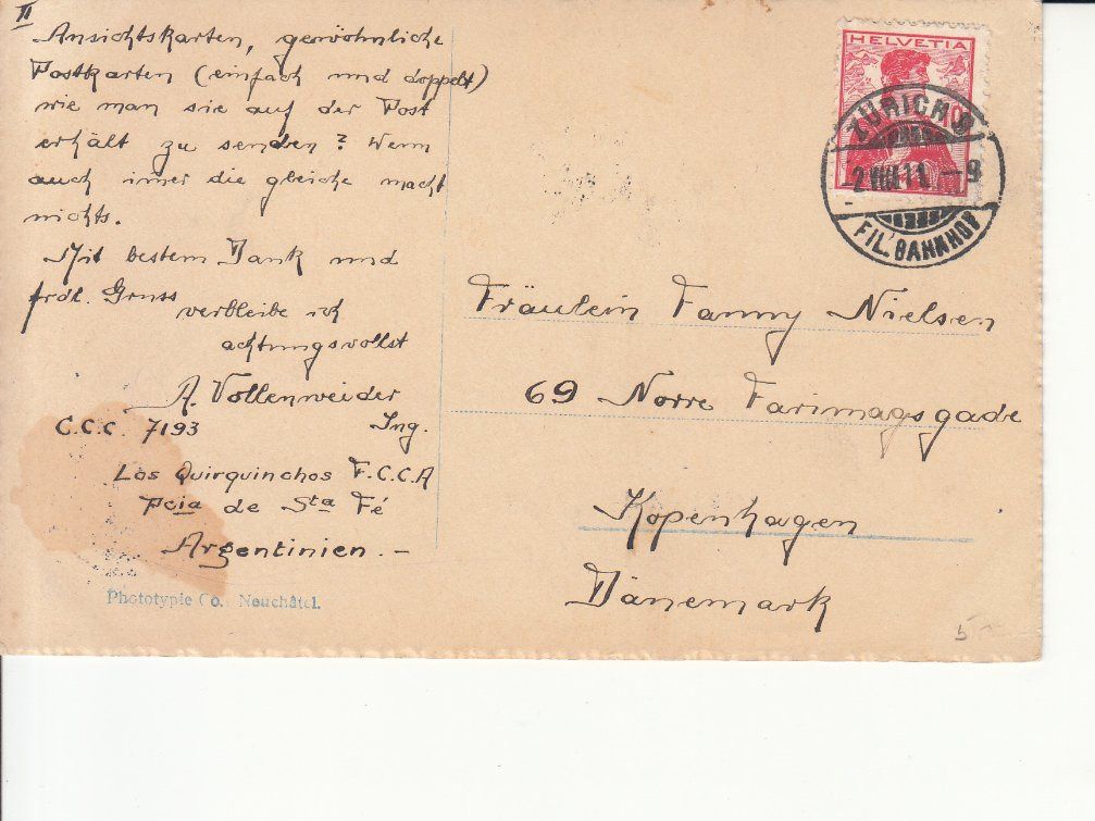 Cartoline postali: Ile de Salagnon 1911 – Usato da Bürglen TG venduto da StampGraf 1