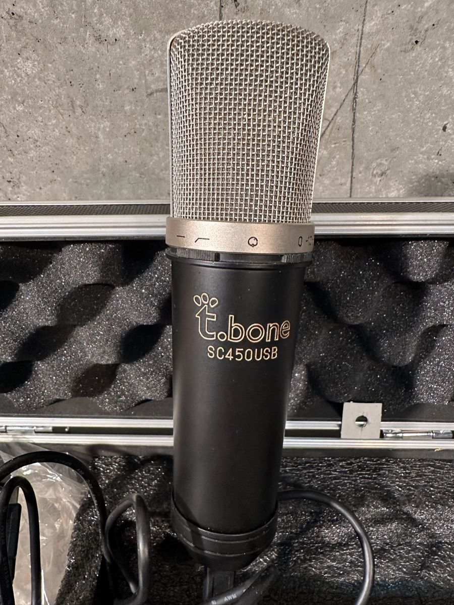 Microfoni: Microphone T.Bone SC450 USB en parfait état + case! – Usato da Lausanne venduto da artnouveau04
