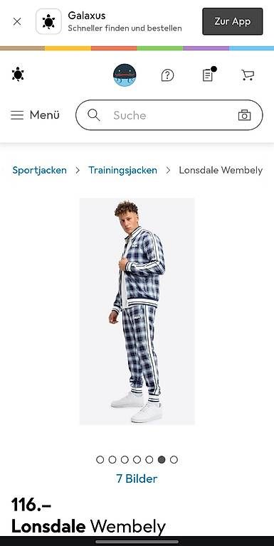 Completi: LONSDALE Trainingsanzug Grösse XL – Usato da Hinterforst venduto da Metz69 1