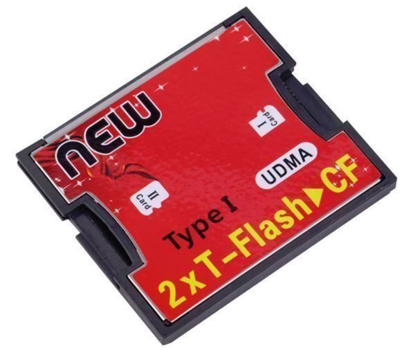 Cartes mémoire: TF SDHC auf Compact Flash C – Neuf avec emballage d'origine à Unterägeri par RmOnline 1