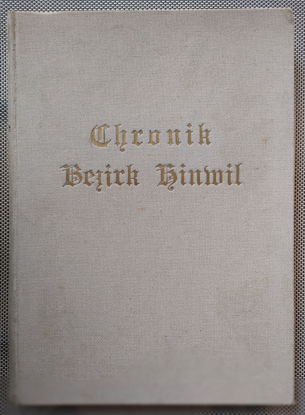 Libri: Buch "Chronik Bezirk Hinwil" – Usato da Wald ZH venduto da solda86ld